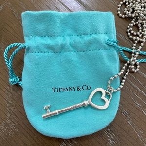 Tiffany & Co. key necklace